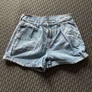 American Eagle high waisted denim shorts